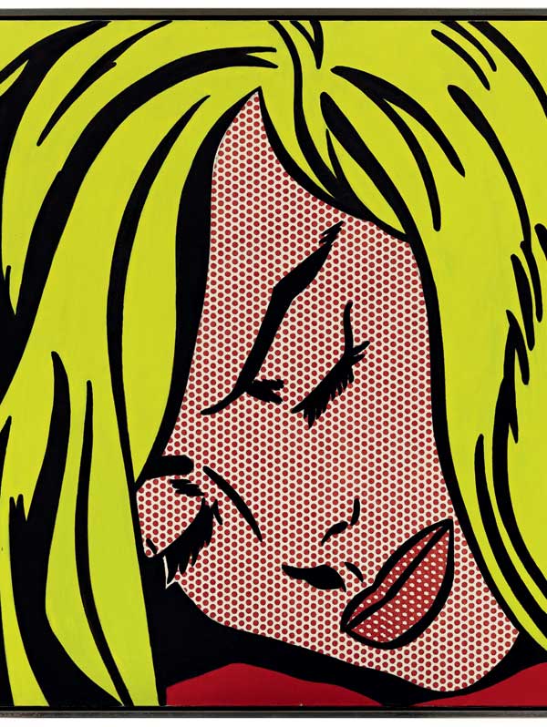 Pop Art Lichtenstein Girl - Arts Collection