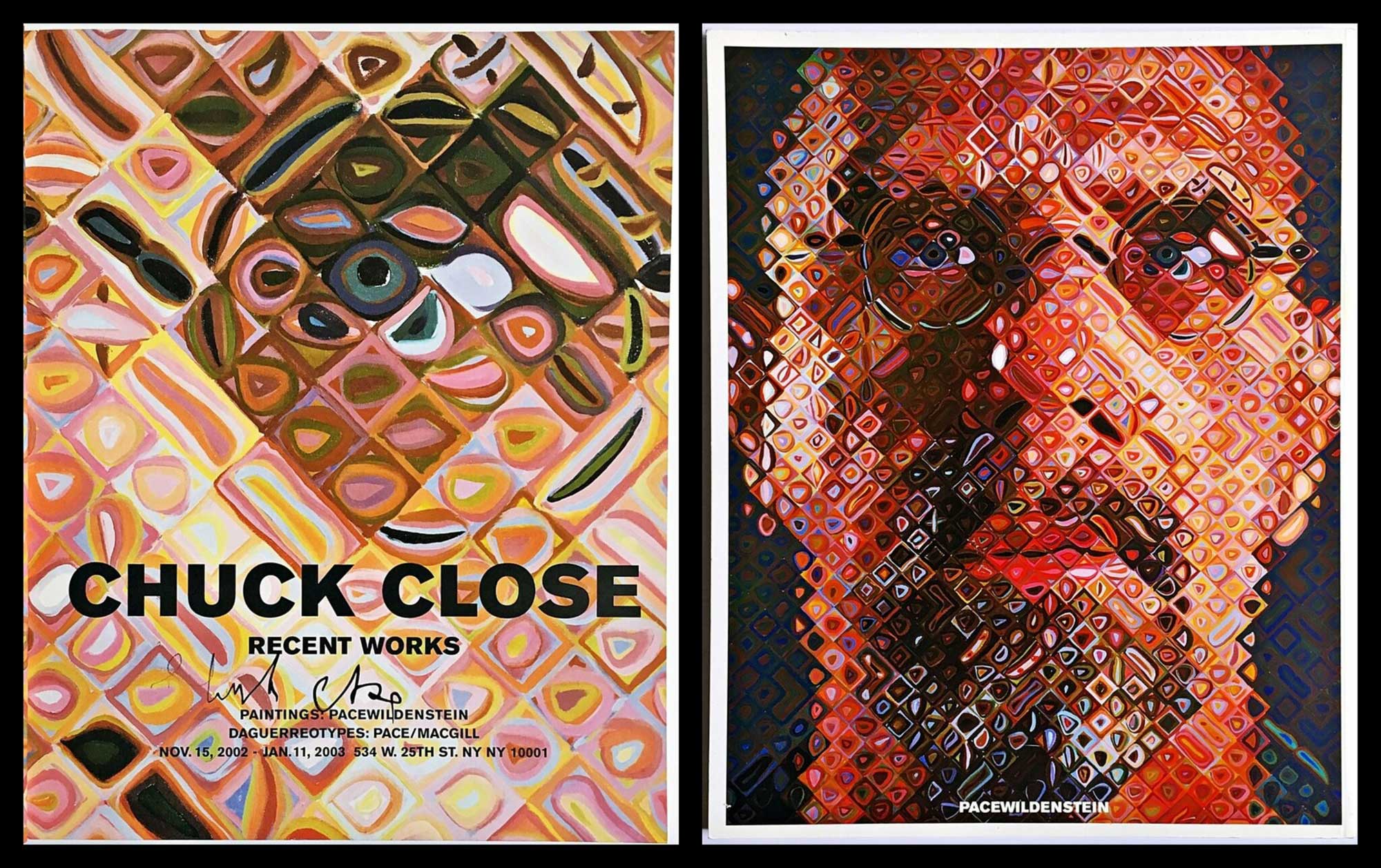 Chuck Close Drawings Of The 1970s