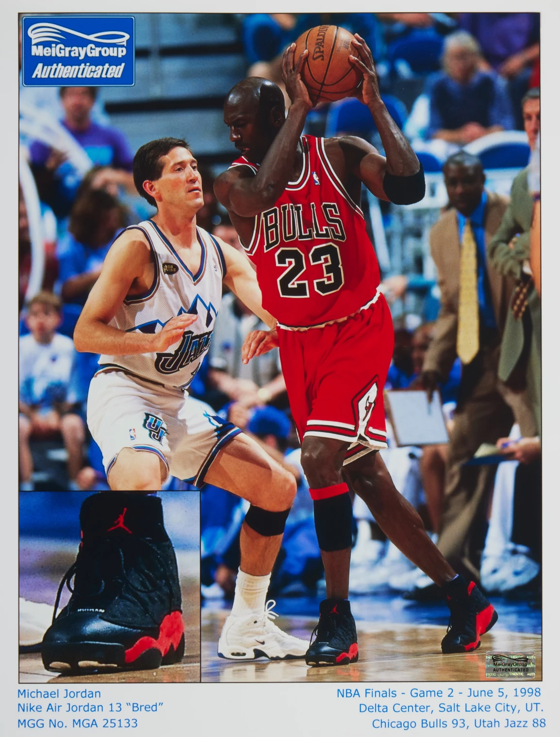 Michael Jordan's 1998 NBA Finals jersey sells for record $10.1M